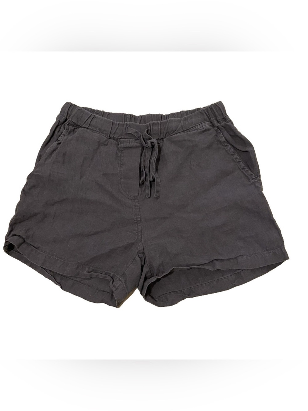 Parachute 100% Linen Pull On Tie Waist Lounge Shorts Size XS Women’s Relaxed Lux - Picture 2 of 5